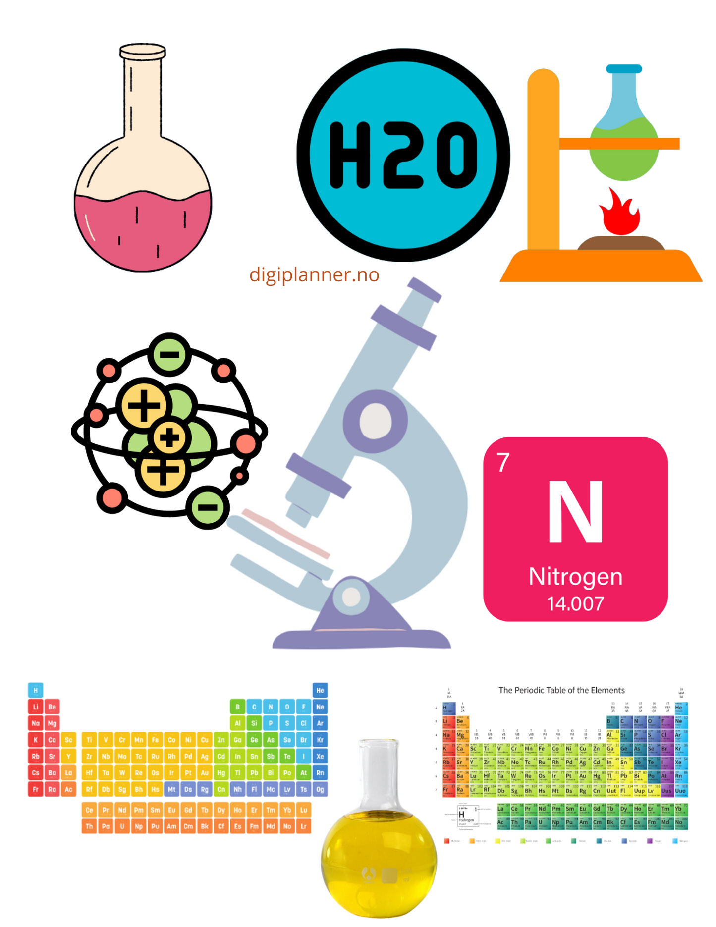 Digital Stickers - Chemistry  + 224