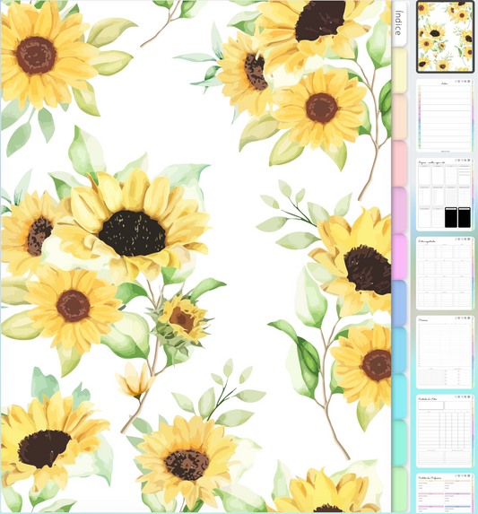 📒 Caderno Digital Escolar com 10 Matérias em português