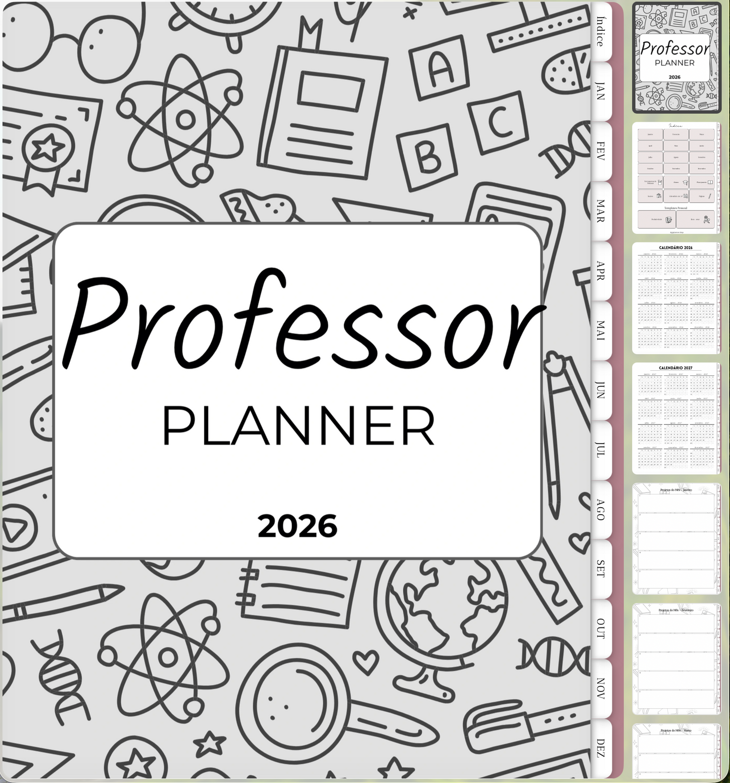 Planner Digital para Professores 2026