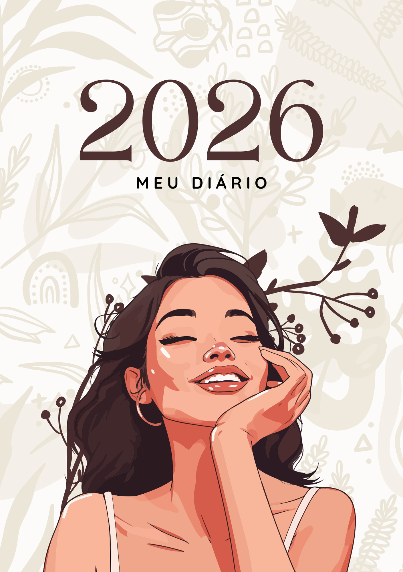 ✨ Diário Digital 2026 – Planeje, Reflita e Relaxe ✨