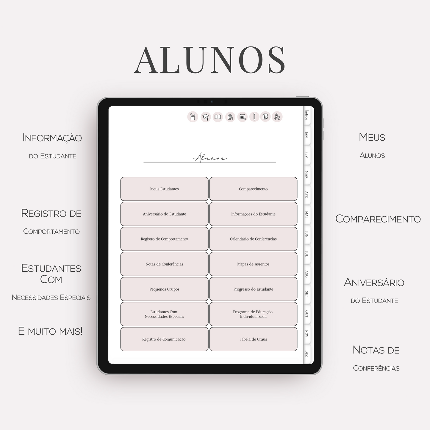 Planner Digital para Professores 2026