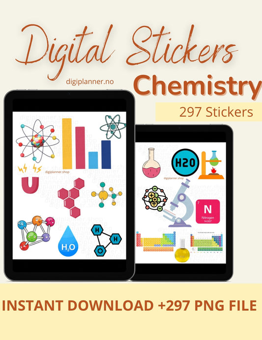 Digital Stickers - Chemistry  + 224